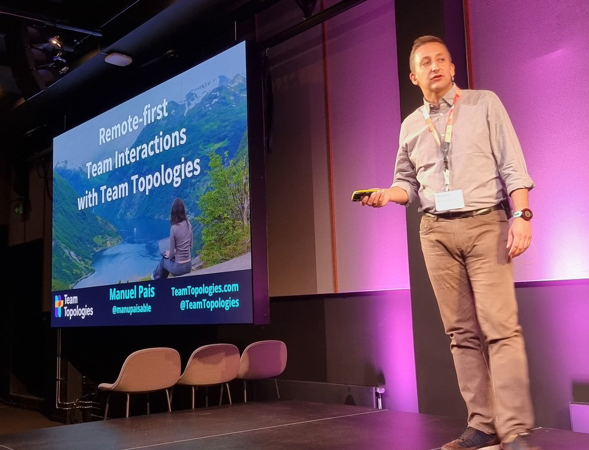 Modesty__'s tweet photo. @manupaisable with a picture on how he envision hybrid work in Norway😊 #Norway #Teamtopologies https://t.co/WRXDjYhu13
