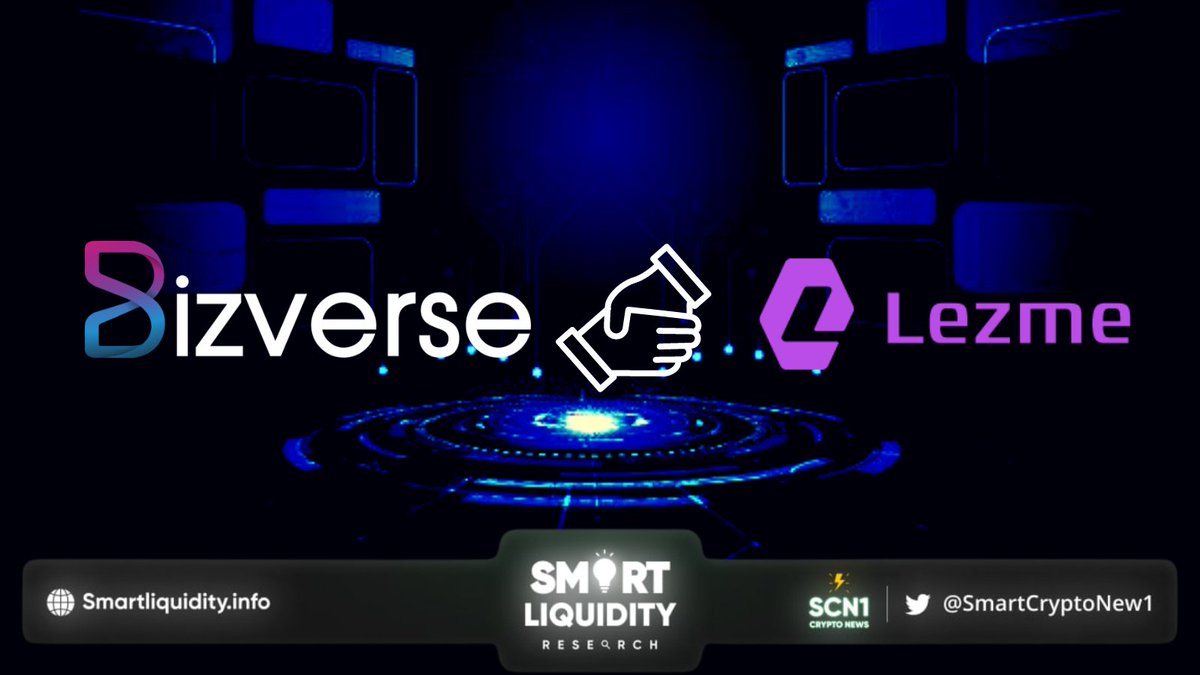 SmartCryptoNew1's tweet photo. 💫 @BizverseWorld has been partners with @LezmeOfficial 

💫 #Lezme building #AI trading signal and platform to be the world’s first and largest automated financial investment consulting and implementation services based on #blockchain technology

🔽 INFO
https://t.co/8WqRv8uwOE https://t.co/WhhC7Yq82T