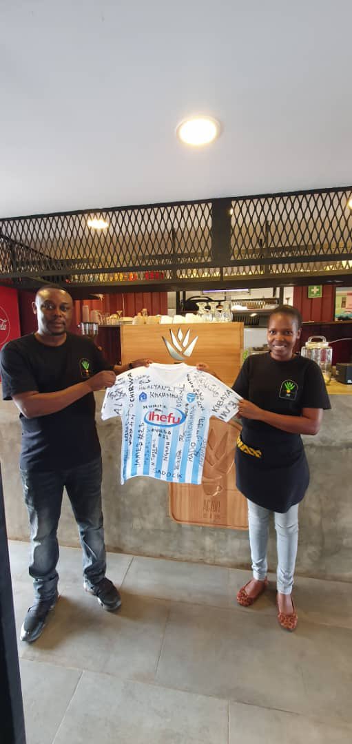 AgaveHome's tweet photo. Yesterday we were blessed by Ihefu Sports Club 
@AgaveHome

We wish you luck on your upcoming match! https://t.co/WvKAPj0Xbf