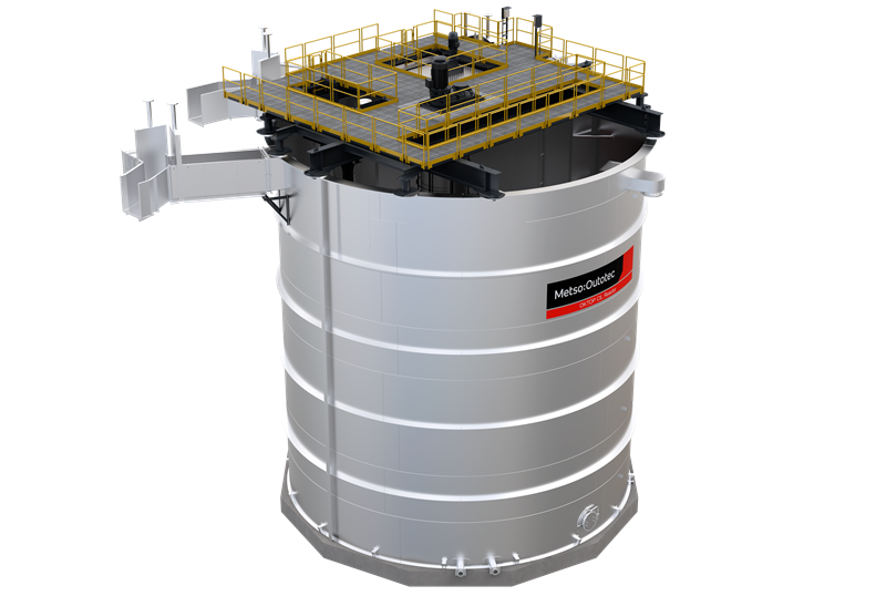 im_mining's tweet photo. .@MetsoOutotec introduces the next generation of its agitated #OKTOP® CIL Reactor for #gold #cyanideleaching &amp; recovery. The #PlanetPositive reactor is suitable for CIL &amp; CIP with minimised activated carbon fines-related gold losses &amp; energy consumption https://t.co/qoRqUqBGme https://t.co/YDvF3IGUAW