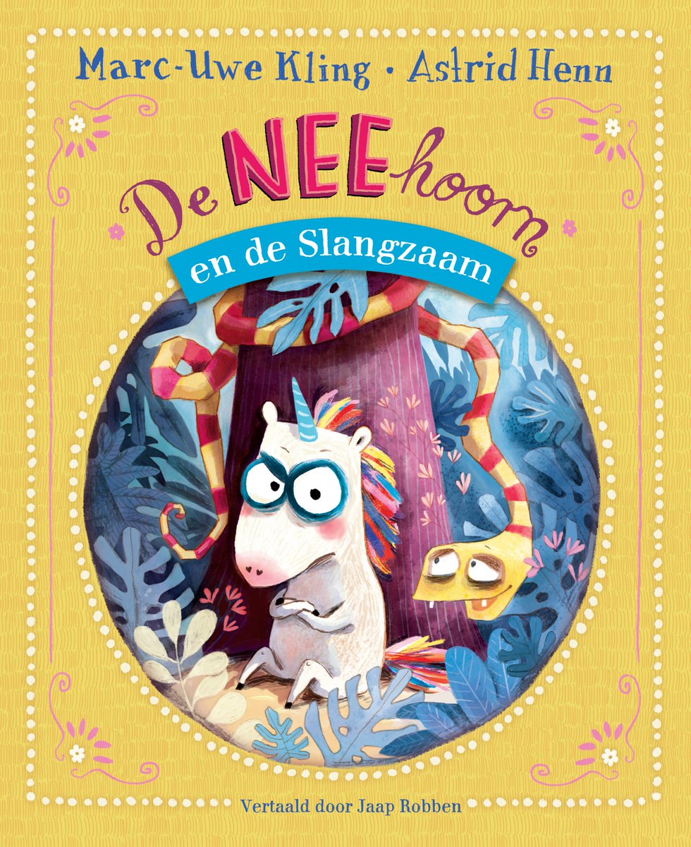 De NEEhoorn en de Slangzaam is een splinternieuw avontuur van de eenhoorn die altijd nee zegt! In dit nieuwe voorleesboek ontmoet hij de Slangzaam, die echt helemaal nergens zzzin in heeft... 

#deneehoorn #deneehoornendeslangzaam