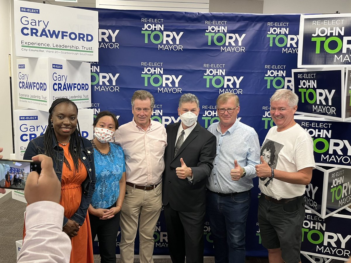 JeanYip3's tweet photo. .@JohnTory and @CllrCrawford opened a joint campaign office in Scarborough. Good to see such support for Scarborough and enthusiasm for @JohnTory @CllrCrawford @Ainslie_Ward24 Best wishes for continued success.Bringing the boundary information changes to all #ScarbTO #Scarborough https://t.co/7AZvWaEDkf