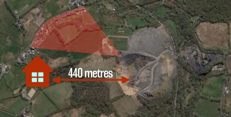 Opencast #coal mine restoration promised to nearby community in #carmarthenshire delayed by 4 years so far in attempt to mine more coal for years to come. Bryn Batch Coal Ltd must clean up its mess and leave the rest of the coal in the hole! #FossilFuels