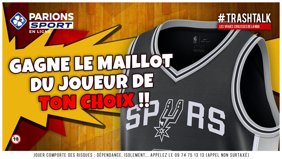 TrashTalk_fr's tweet photo. 🎁 JEU-CONCOURS ! 🎁 

Avec les #30PREVIEWSEN30JOURS, TrashTalk et ParionsSport te font gagner 1 maillot par jour !! 😱

🚨 GAGNE LE MAILLOT DU JOUEUR DE TON CHOIX CHEZ LES SPURS !! 🚨

Pour participer :

1⃣ RT CE TWEET 
2⃣ FOLLOW @TRASHTALK_FR ET @PARIONSSPORT

(TAS LE 26/09) https://t.co/cgOW8jb5f2