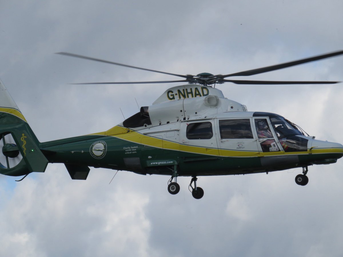 R2Images's tweet photo. Air Ambulance has now left https://t.co/y8ovdLeFpn