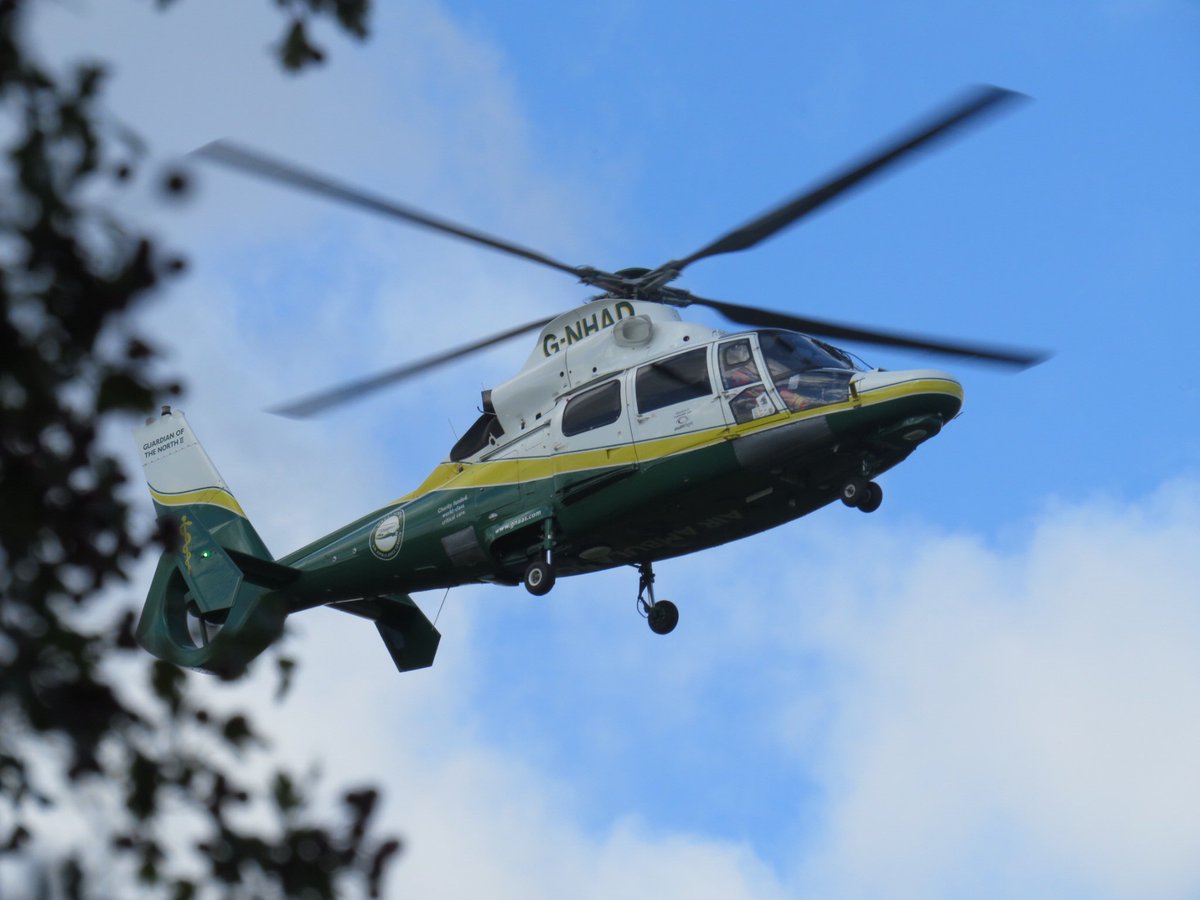 R2Images's tweet photo. Air Ambulance has now left https://t.co/y8ovdLeFpn