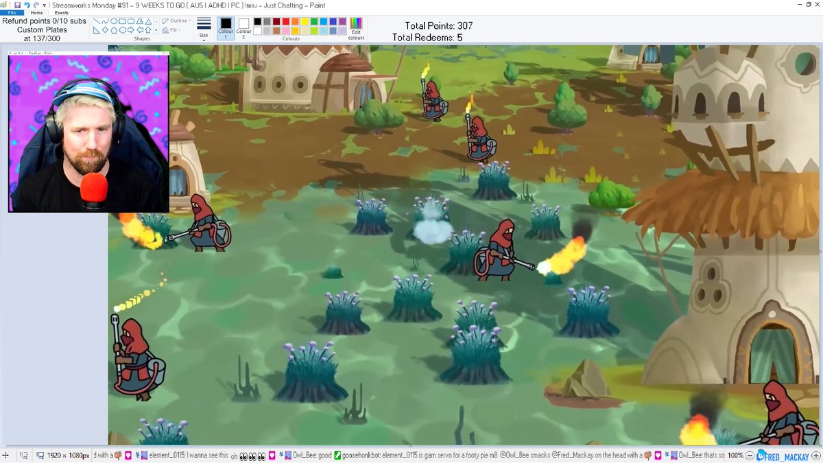 _FredMackay's tweet photo. well boy howdy if Fred isn't going live xd 
 https://t.co/f9ThvWvOAo 
 Current category: Just Chatting https://t.co/xVhjaGIyH2