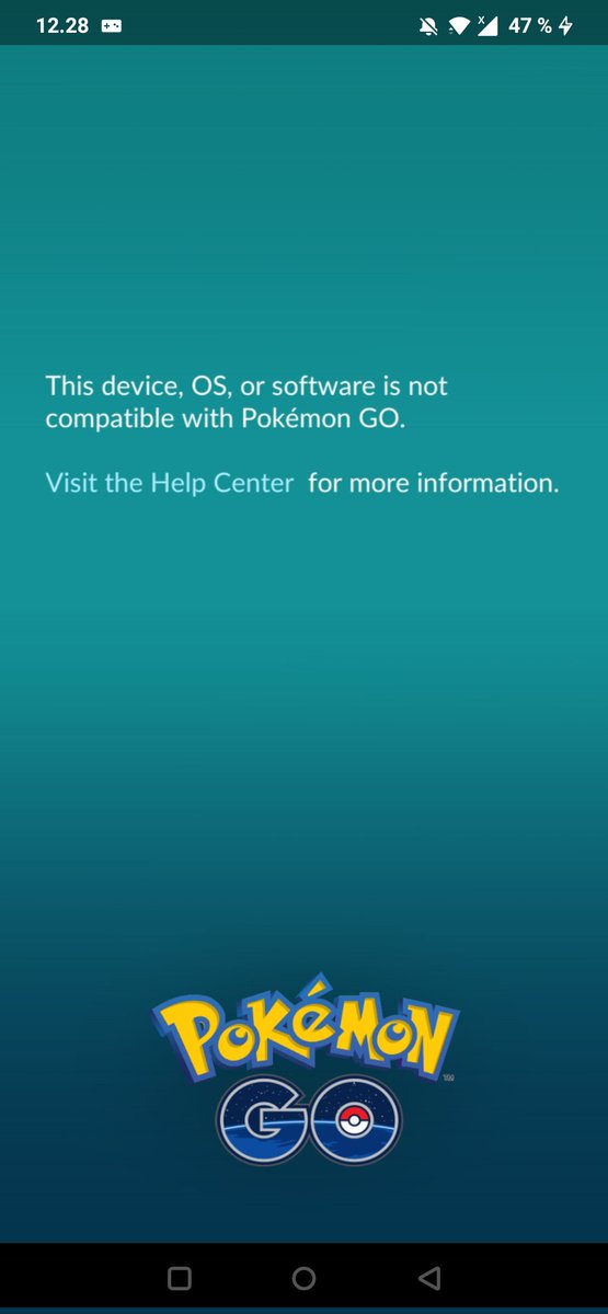 lymika's tweet photo. @NianticHelp Why my #OnePlus7T with newest game update says this? It's Android 11, fully updated and every basic troubleshooting thing has been done. https://t.co/hLGGYmaiEY