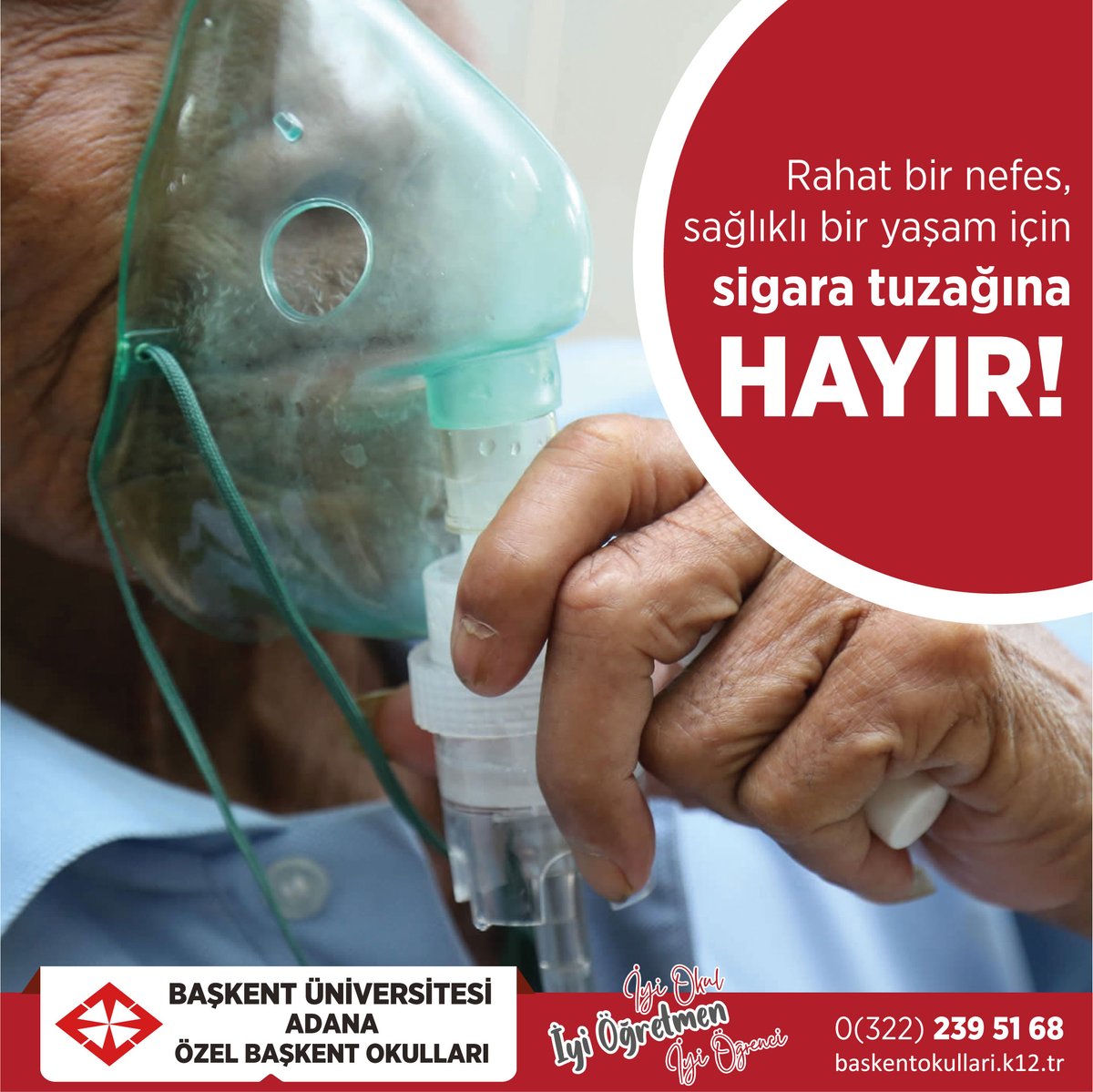 BaskentOkul's tweet photo. ANNELER VE BABALAR, çocuklarınızın geleceğine yapabileceğiniz en önemli katkılardan biri onları erken yaştan itibaren “SİGARA TUZAĞINA” karşı aydınlatmaktır.

#KronikHastalıkTakibi  #okul #temizhava #alerji #astim #koah #Eğitim #Başkentokulları #iyiokul #iyiöğretmen #iyiöğrenci https://t.co/WOCDSNdBVE