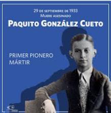 Este 29 de septiembre se conmemorará el 89 aniversario del asesinato del primer pionero mártir Paquito González Cueto , nuestros pioneros homenajearán a este heroico pionero . #OPJMCuba #UJCdeCuba #CubaEduca