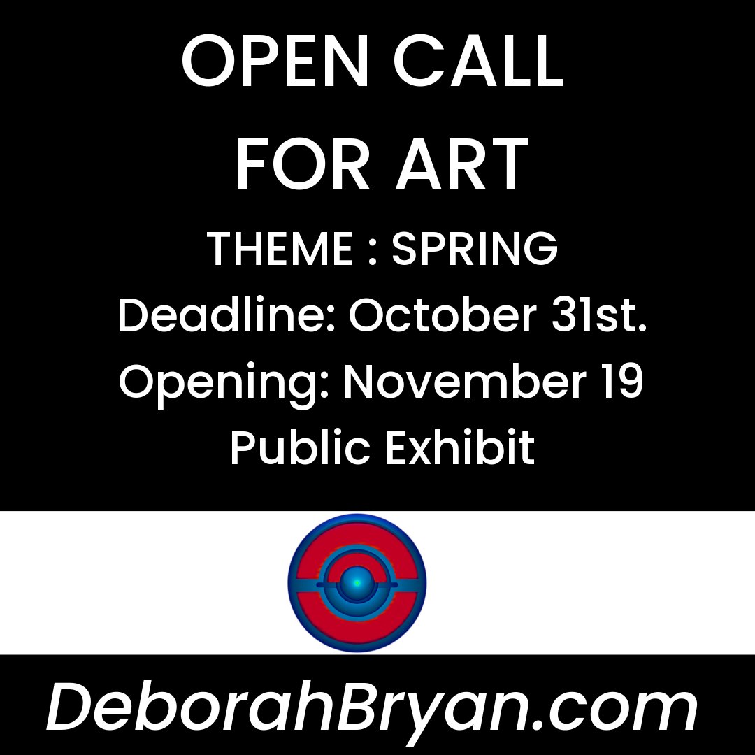 UPDATE: CALL FOR ART 
Please submit your art on or before October 31st.
I will set up and open the gallery on November 19.
The exhibit will be open for several weeks.
#onlineartscapes #callforart #onlinegallery