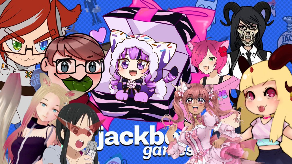 ScuffCatvt's tweet photo. The penultimate part of my birthday stream is now up on YT! This round of Jackbox was a ton of fun thank you to @ChanShitpost @Miss_Wendi_Gogh @KitsuNae @PinkPanikvt @VTMomokaSakurai @CoffeeCassVT @LiveTerminus &amp; @Elxira42 I hope to make another some day! #Vtuber #VTuberUprising https://t.co/Ffe7vcUoTf