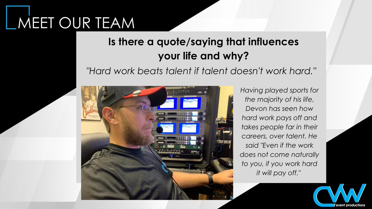 Employee Spotlight - Devon Dilla
From the start Devon has brought a fun and contagious energy to our team! We are looking forward to seeing him continue to grow here at CVW in the years to come!