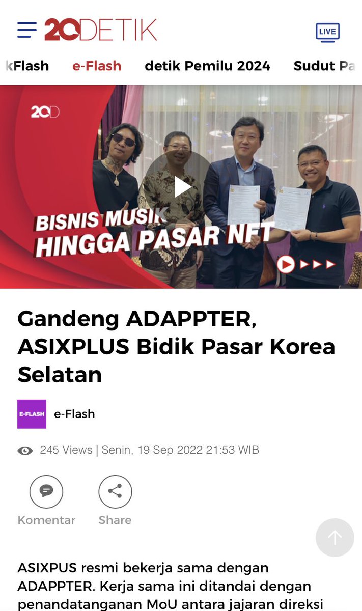 AsixPlusNFT's tweet photo. https://t.co/6IYgm1qtj1
๐ฎ๐ฉ x ๐ฐ๐ท
Will there be anything big? || ํฐ์ผ์ด ๋ ๊น์ ?
#asixplus #AsixplusNFT https://t.co/xavGxkmnHr