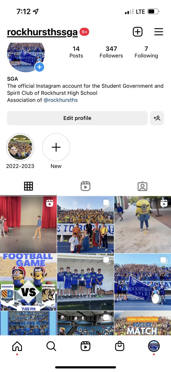 RockhurstSGA's tweet photo. Make sure you are following our new SGA instagram account for the most recent updates! Go to instagram and follow RockhursthsSGA https://t.co/uK8Q6CPqSE