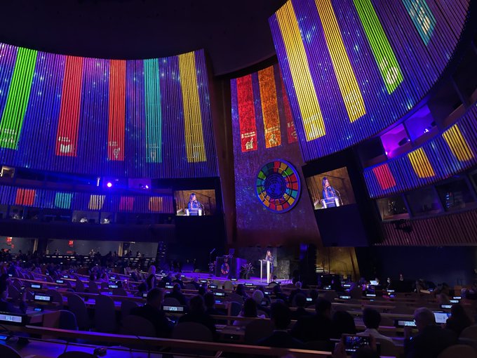 #EnDesarollo Cumbre sobre Transformación de Educación. #Cuba participó activamente en el proceso preparatorio de la Cumbre mediante una amplia consulta nacional que tuvo un enfoque inclusivo y multisectorial.