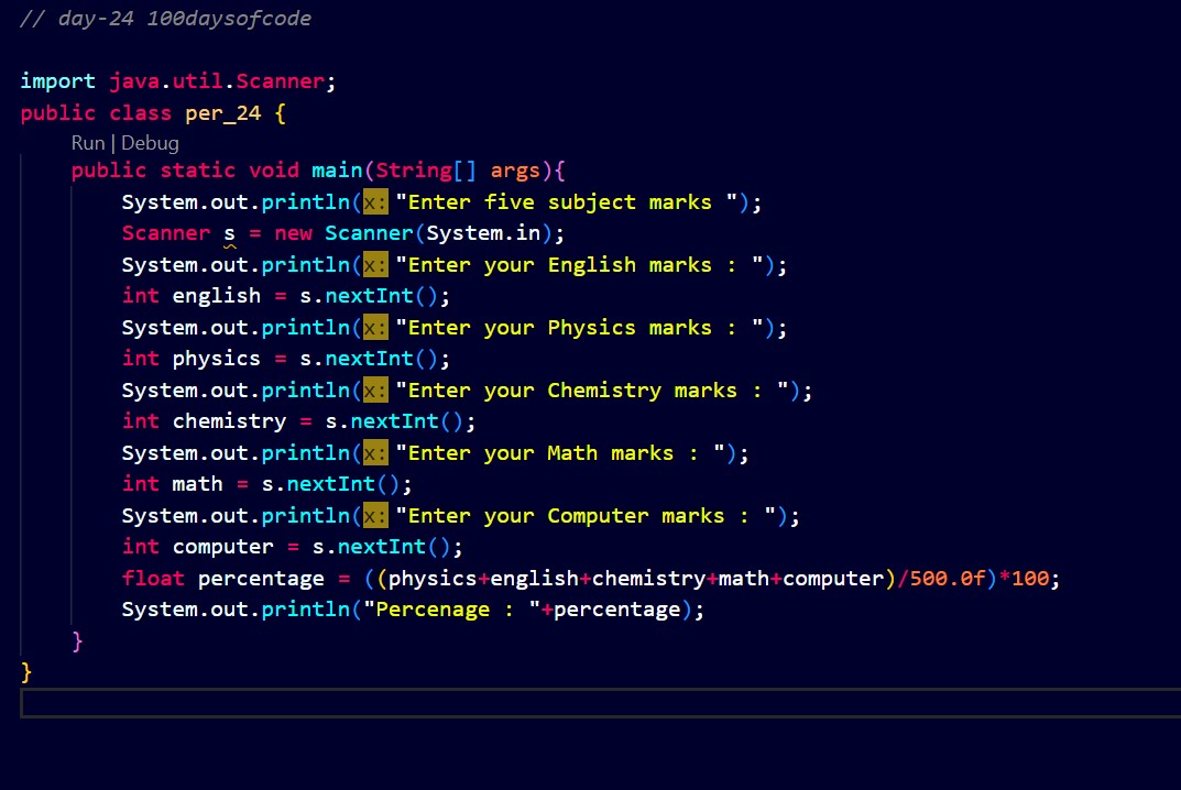 premkumartech's tweet image. [day-24 #100dayofcode]
#100dayofcodechallenge

Today I Practiced: 

Some question in java

#Coding 
#Java 
#programming 
#practice