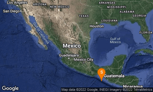 SismologicoMX's tweet photo. SISMO Magnitud 4.3 Loc  175 km al SUROESTE de MAPASTEPEC, CHIS 19/09/22 10:08:03 Lat 14.32 Lon -94.04 Pf 10 km https://t.co/jWI90TR01Z