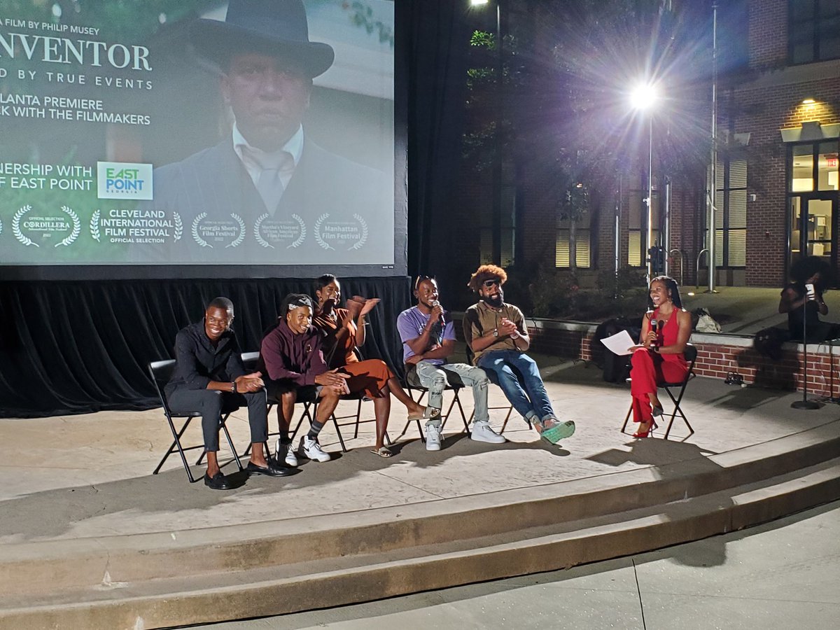 cityofeastpoint's tweet photo. On Saturday, the City of East Point was selected to host the Atlanta Premiere of The Inventor, a short film written and directed by Philip Musey based on the life of the inventor Garrett Morgan. #blackinventors https://t.co/Drf5V1ey14