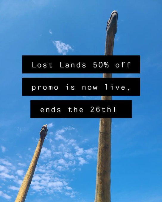 🦖 50% off sale is now live for Lost Lands!! 🦕  🔥 Let's have some fun together! 🔥  (Sale ends the 26th<a href="/tag/manyvids"class="tags"><span>#manyvids</span></a>