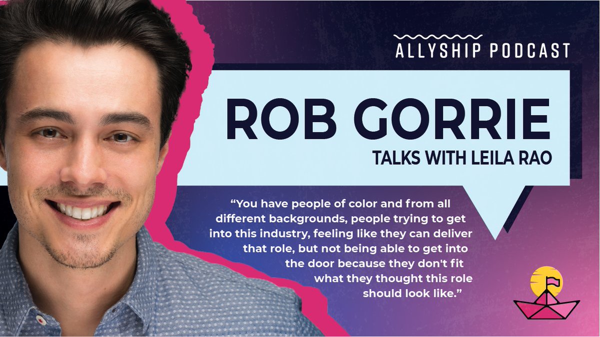 Podcast alert 3! We talk w/ <a href="/Rob_Gorrie/">Rob Gorrie</a> about #alllyship in the entertainment industry, including what changed with the #metoo movement. Listen in now! loom.ly/DLPTZ1I