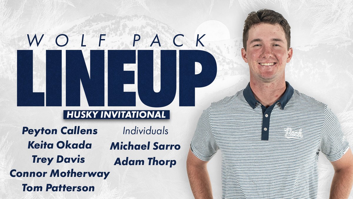Ready to go for Fall Event 2️⃣ - The Husky Invitational! The Pack tees off at 8:40 a.m.! TEAM LIVE SCORING ➡️ bit.ly/3ByskBA IND. LIVE SCORING ➡️ bit.ly/3QUzANH #BattleBorn