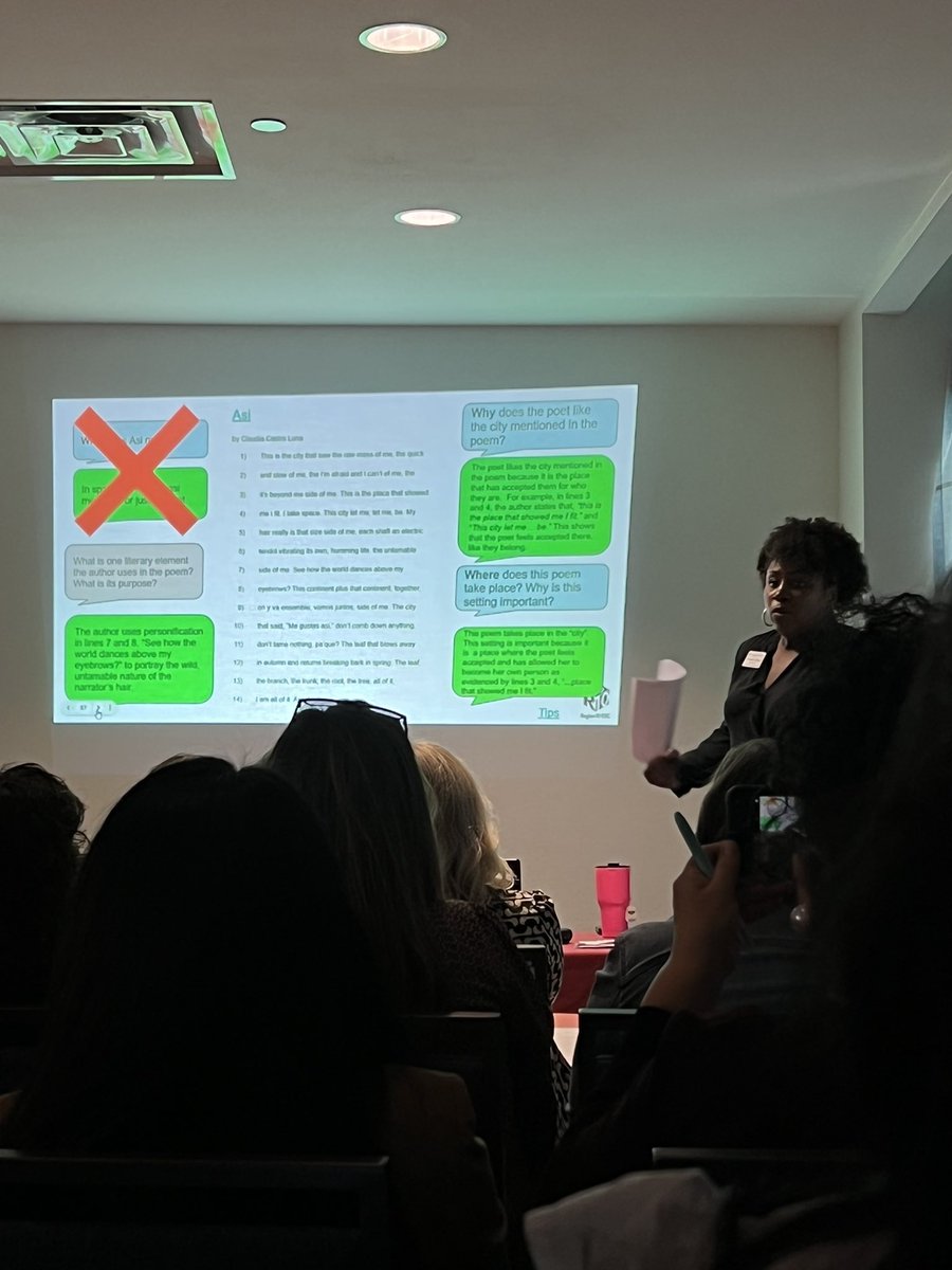 @CShawR10 amazing session🙌🏽 over text evidence and reminding us all that we need to build conversations before strategies👏🏼@CREST4Educators