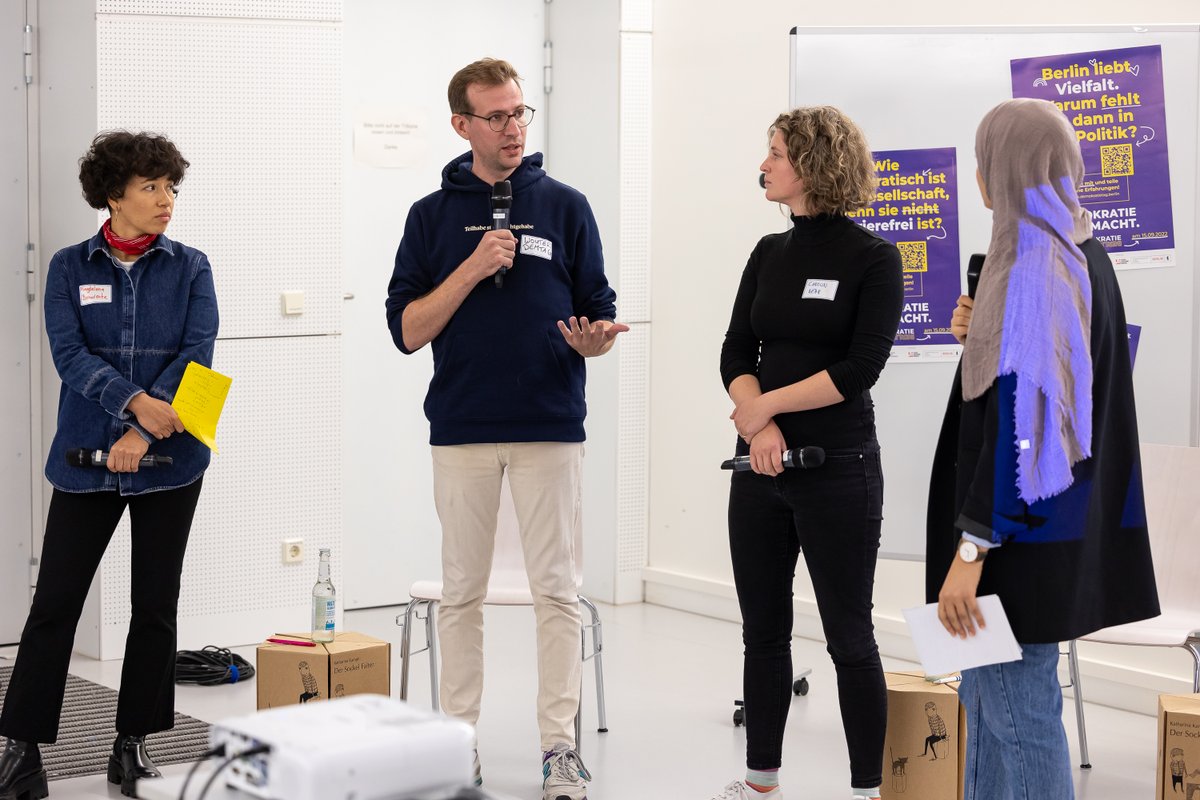 Berliner Demokratietag tweet media