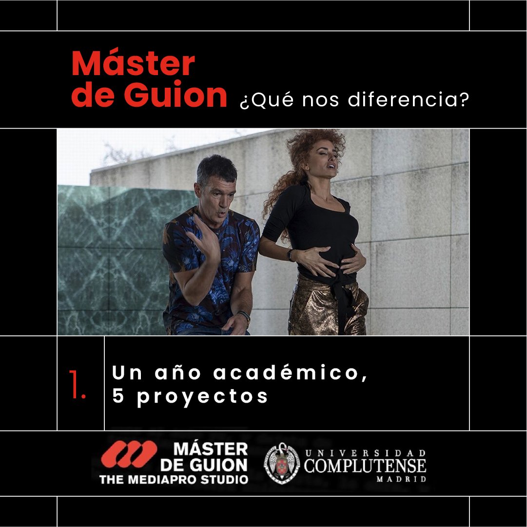 themdpstudio's tweet photo. We're looking for you 😎
⚡️ If you used to be the screenwriter of short films in your career.
⚡️ If Robert Mckee's ""The Screenplay"" is YOUR book....
⚠️ WE HAVE FEW PLACES LEFT ⚠️
#complutense #themediaprostudio #masterguion https://t.co/otDV2WEWKL