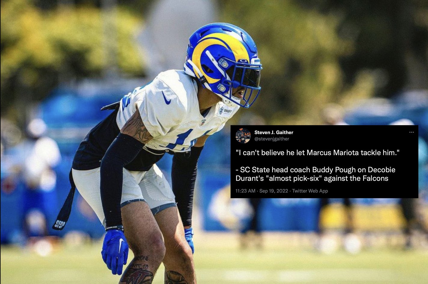 Cobie Durant (One4_era) / Twitter
