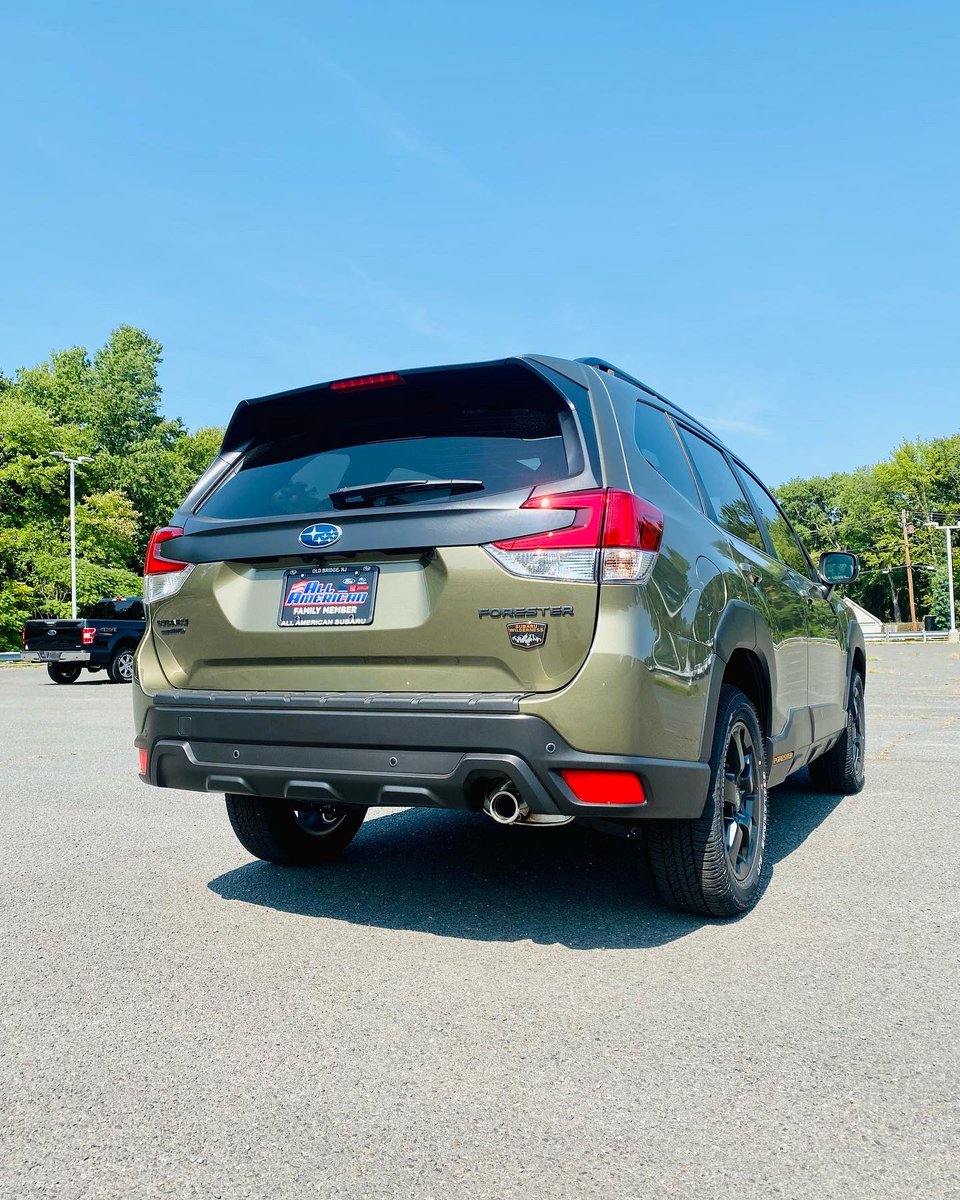 AAmericanSubaru's tweet photo. Check out this 2022 Subaru Forester Wilderness! All American Subaru is your Wilderness headquarters, with 3 in stock and 10+ incoming! 

🏔 17” matte black wheels
🏔 9.2” of ground clearance
🏔 Dual-function X-mode
🏔 2.5L Subaru BOXER engine

Stock #: 22S776 https://t.co/dPNPoTkZC5