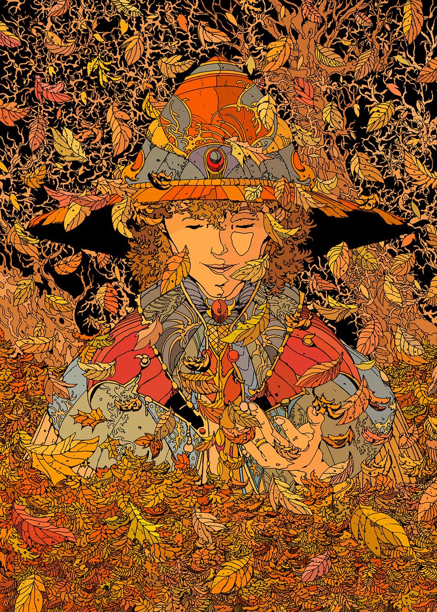 Welcome fall. Personal art from 2022.