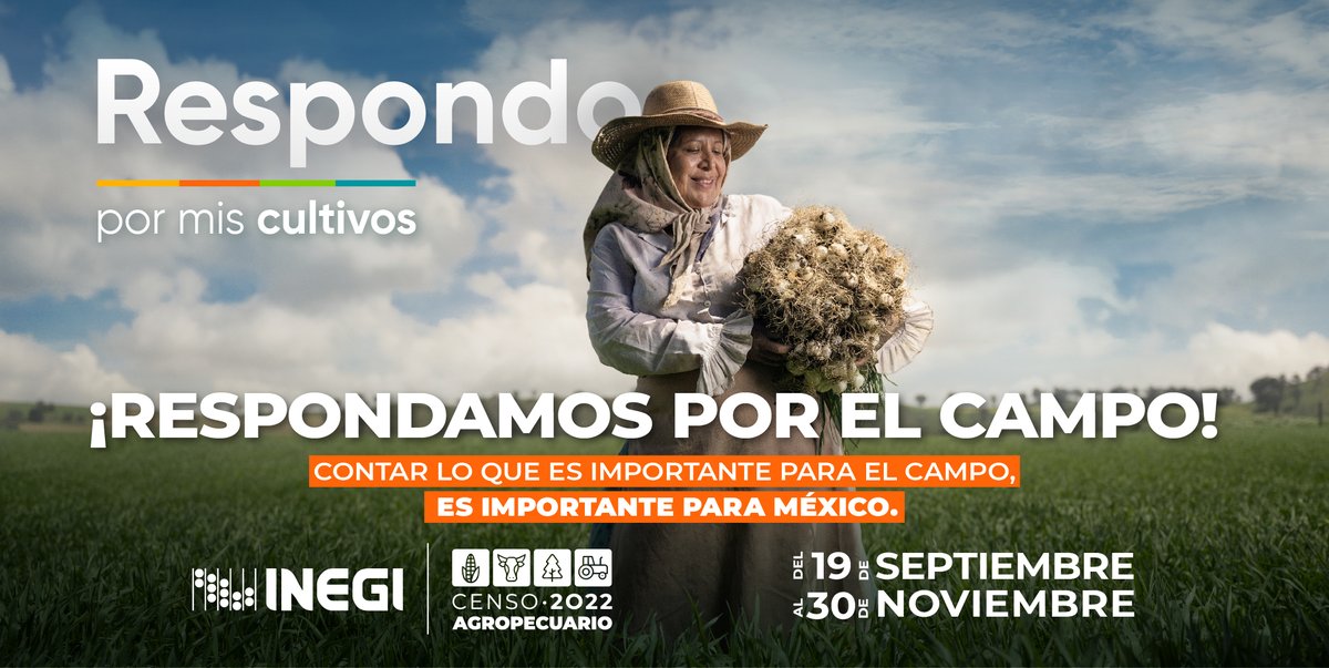 hjdsolis's tweet photo. A partir de hoy, el #INEGI visitará al sector agropecuario #ElCampoResponde
https://t.co/Ty2VPWSPXt https://t.co/nl4Auo21UO