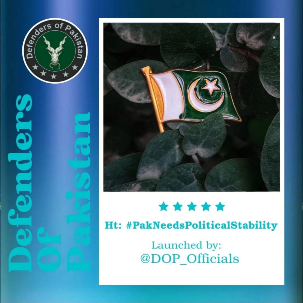 MuhammadYaqubY2's tweet photo. #PakNeedsPoliticalStability
#Team_Defenders https://t.co/qDG1iYvpU8
