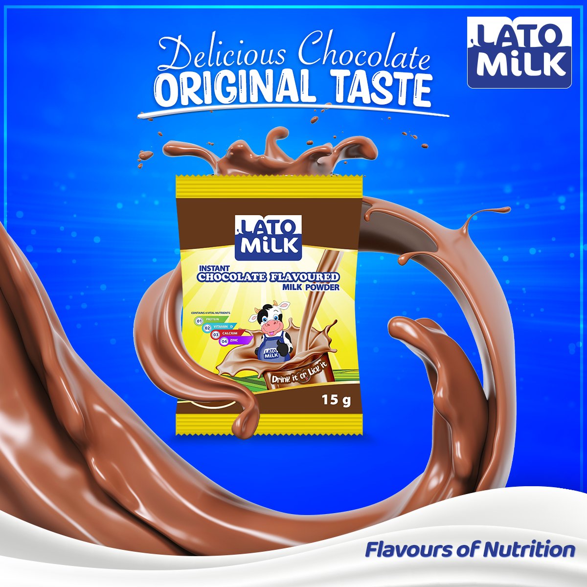 LatoMilk's tweet photo. Full of sweetness, Perfect for all moments!
Chocolatey sweetness is coming your way!
#Lato #ChocolatePowder #ChocolateMilk
#LatoMilk #PureAndTasty https://t.co/EjUp8s5le6