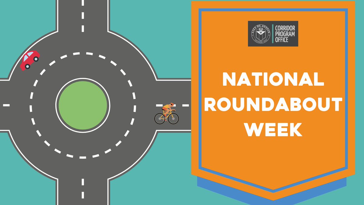 ATXCapDelivery's tweet photo. It's #NationalRoundaboutWeek! In order to improve the South Lamar corridor, roundabouts will be added to key roadways to route traffic headed southbound on the corridor. This includes the Mary St & Evergreen Ave intersection & the Del Curto Rd & Bluebonnet Ln intersection. https://t.co/IGcVdqP1l4