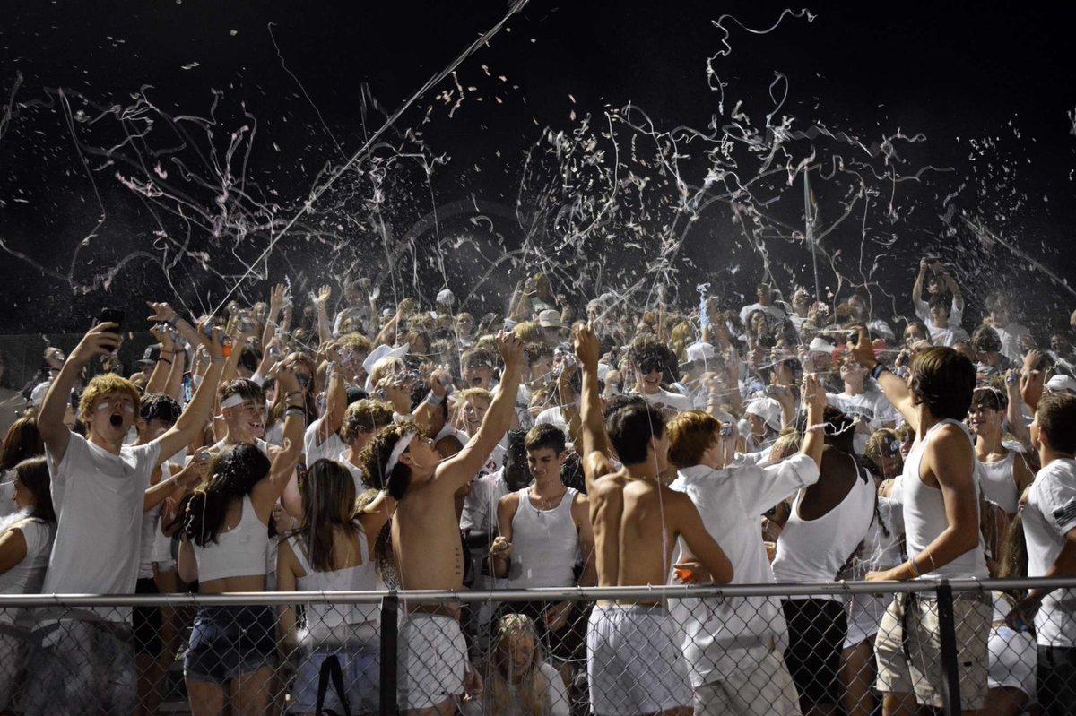 <a href="/ACwishtv/">Anthony Calhoun 📺</a> @WISH_TV Y’all are overlooking the wild woodmen, check out this student section last Friday night.
