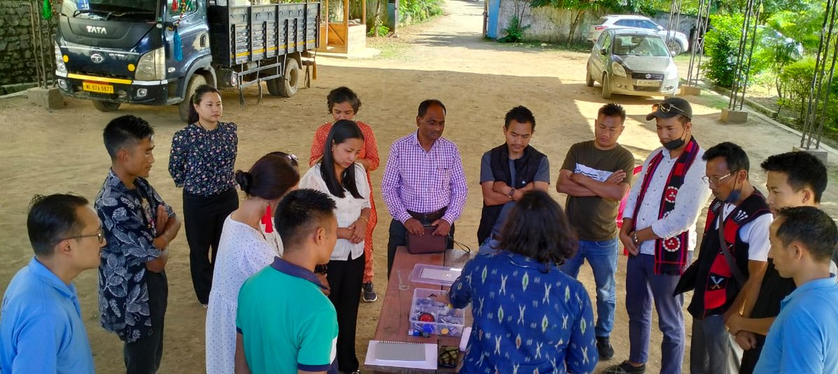 YNnagaland's tweet photo. Hands-on workshop with #IBMSTEMforGIRLS Govt. Teachers at Hopongkyu Memorial Hall on Kiphire District. Experts from @questalliance Ajaa, Nayanashree & Priya; facilitating the teachers. #YouthNet #YNnagaland #YouthNetNagaland #IBM @NagalandSchool @MyGovNagaland https://t.co/YjVNhlrmDv