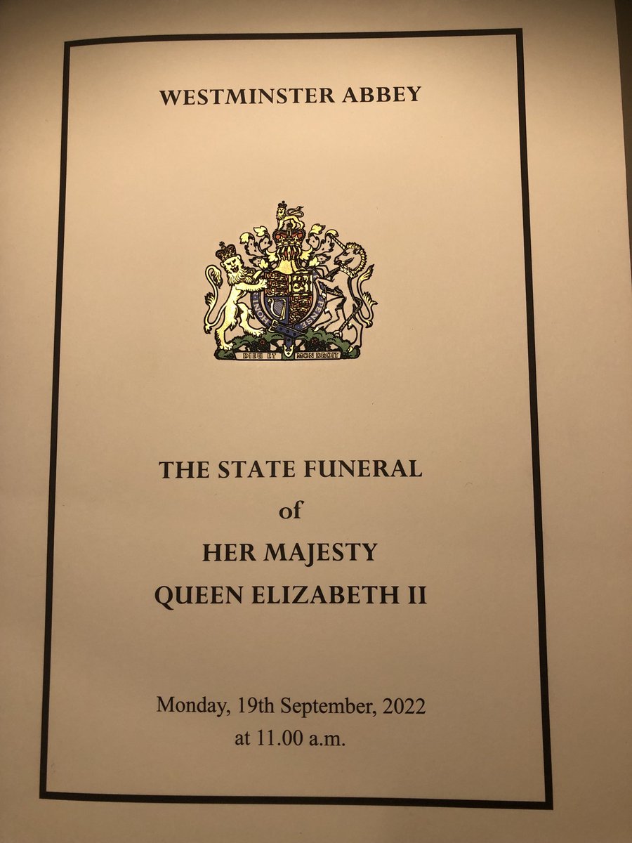 Such an honour to represent the people of #Hertfordshire at the Funeral of Her Majesty at ⁦<a href="/wabbey/">Westminster Abbey</a>⁩. A privilege to be a part of history on such an emotional and poignant day. May she rest in eternal peace. Long live the King. ⁦<a href="/RoyalFamily/">The Royal Family</a>⁩
