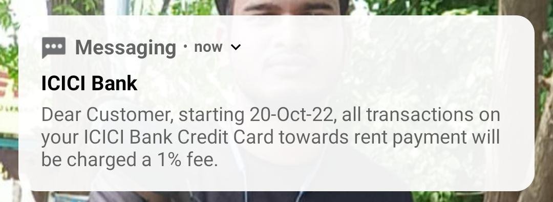 kenefi_official's tweet photo. ICICI Bank will charge 1% fee on rent payments on your Credit card.
#kenefi #icicibank #rentpayment https://t.co/5ShbD5sZt3