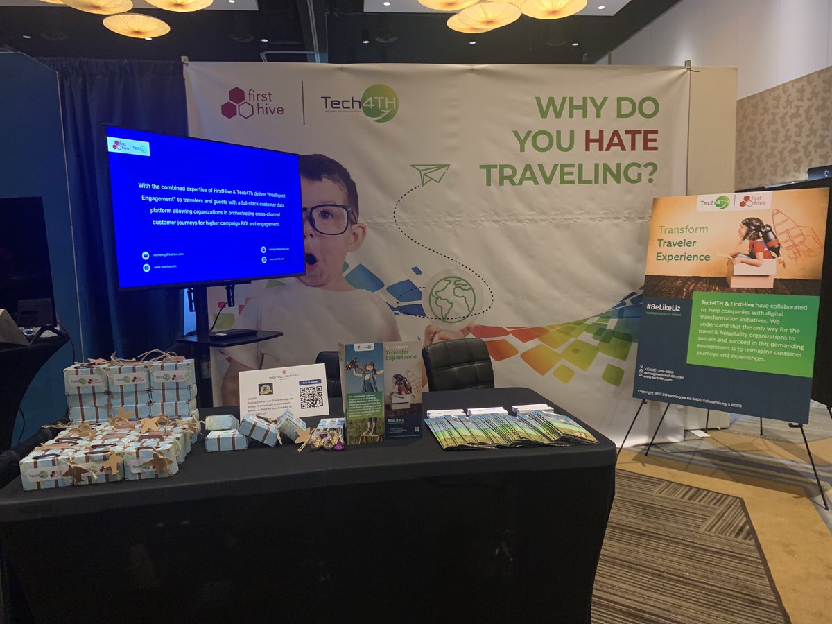bindul's tweet photo. If you are at the #DigitalTravel22 in San Diego today or tomorrow, stop by the @Tech4THImagine booth #504, and say hello to Siva Vajjhala, @ranjithkutty or yours truly!
#Tech4TH #C3X https://t.co/vxdYSZ1yC0