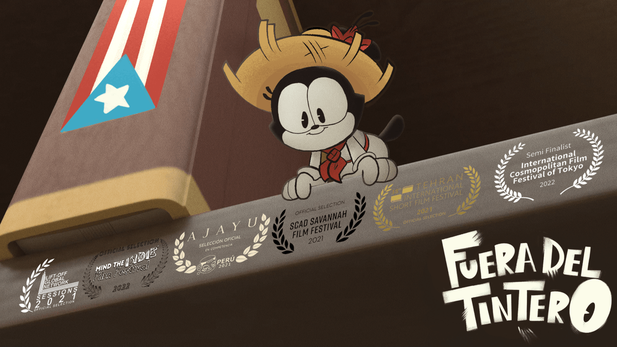 El doblaje español de Out o’ the Inkwell acaba de salir del tintero! Ven a verlo en el enlace aqui!

youtu.be/v4zG1uPIYrA

#HispanicHeritageMonth  #inkwell2022 #animation #shortfilm #spanish