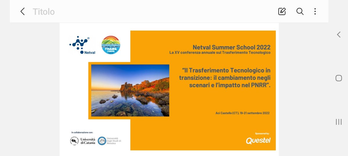 SCocchieri's tweet photo. Nicoletta Amodio (Confindustria) lancia la proposta di fare una Summer School 2023 con @NetvalITA e la Rete dell'innovazione (DHI) di di Confindustria. Studiare insieme come fare TT con un contatto diretto tra Università e Imprese! https://t.co/2TYNPHnOah