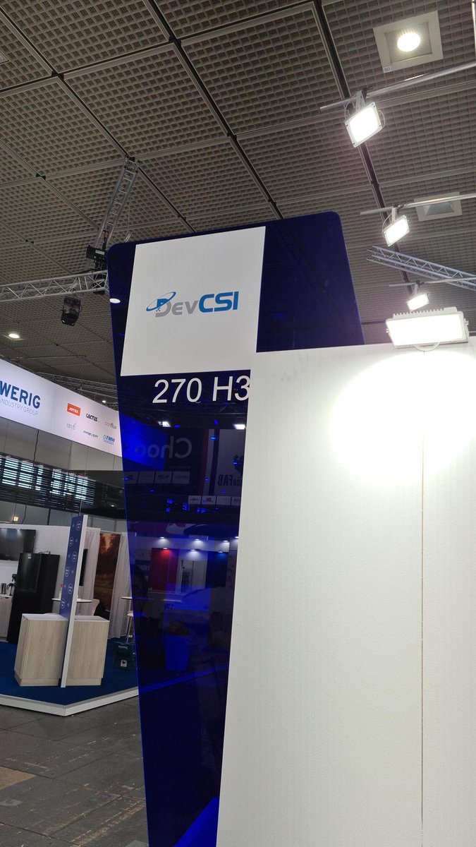 #InnoTrans2022 Nous y sommes ! Here we are!😃

⭐Retrouvez-nous dès demain Hall 11.2 Stand 270 H3

⭐Meet us tomorrw Hall 11.2 Booth 270 H3 🤗