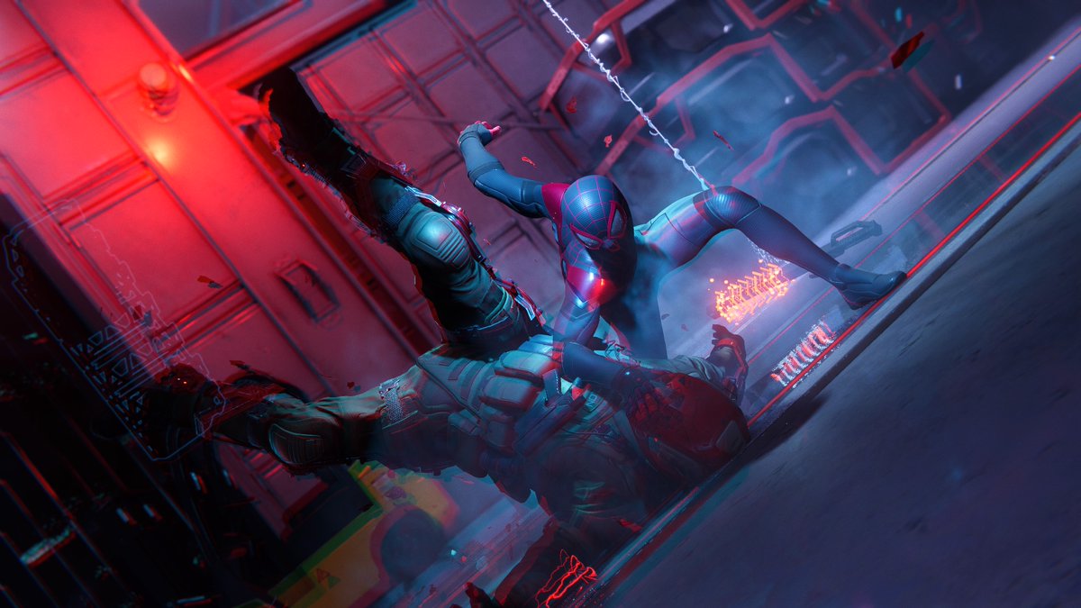 Johnchikr's tweet photo. #PS5Share, #MarvelsSpiderManMilesMorales https://t.co/ejHVMYyrgQ