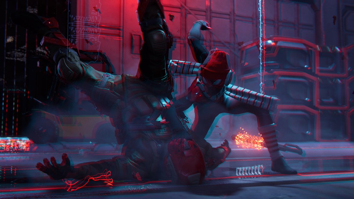 Johnchikr's tweet photo. #PS5Share, #MarvelsSpiderManMilesMorales https://t.co/ejHVMYyrgQ