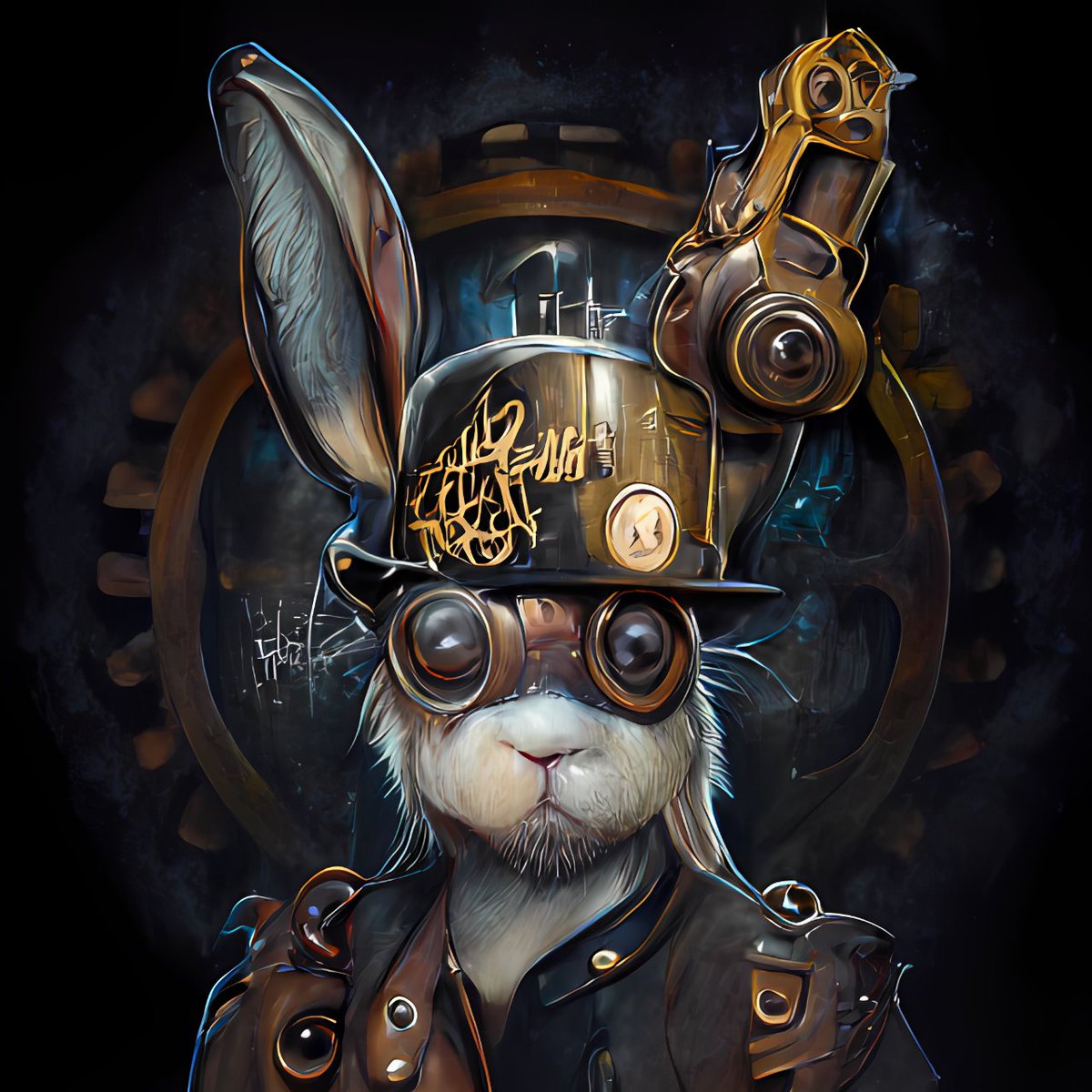 🐰GM Bunnies, It's a busy Monday over at Steam Town Burrow. What's keeping you busy today?

#SolanaNFTs #NFTart #NFTartist #NFTCommunity #KnuckleUp #WETHEBURROWS.