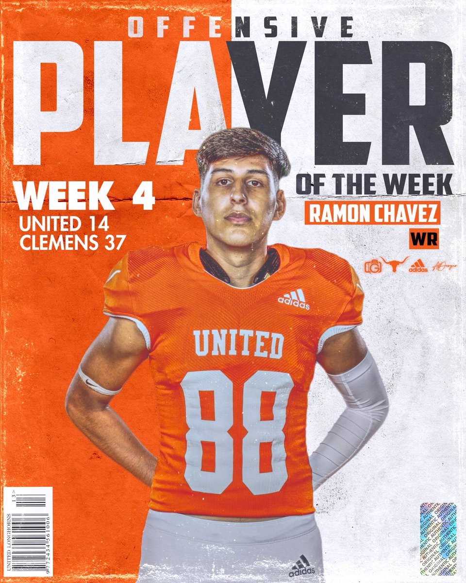 UHSLonghornsFB's tweet photo. Here they are the Big Players of the Week from Week 5 vs Clemens
#letsgo
#uhsallin
#uhsdiffrentbreed
#Family
#ULN https://t.co/v3uHQJMSrx