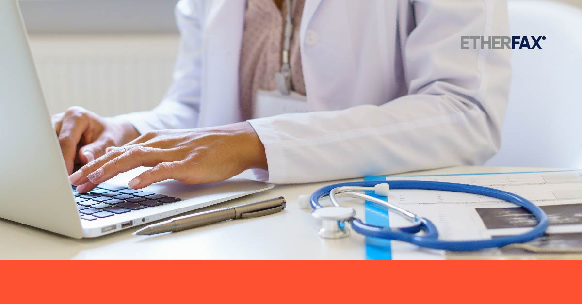 ETHERFAX's tweet photo. Paul Markovich’s experience with the fractured #healthcare system is all too common. Let’s all work towards ways to create the off-ramp from #fax and the on-ramp to #interoperability. https://t.co/G8VxonX8GE https://t.co/dnDnKnPCaG