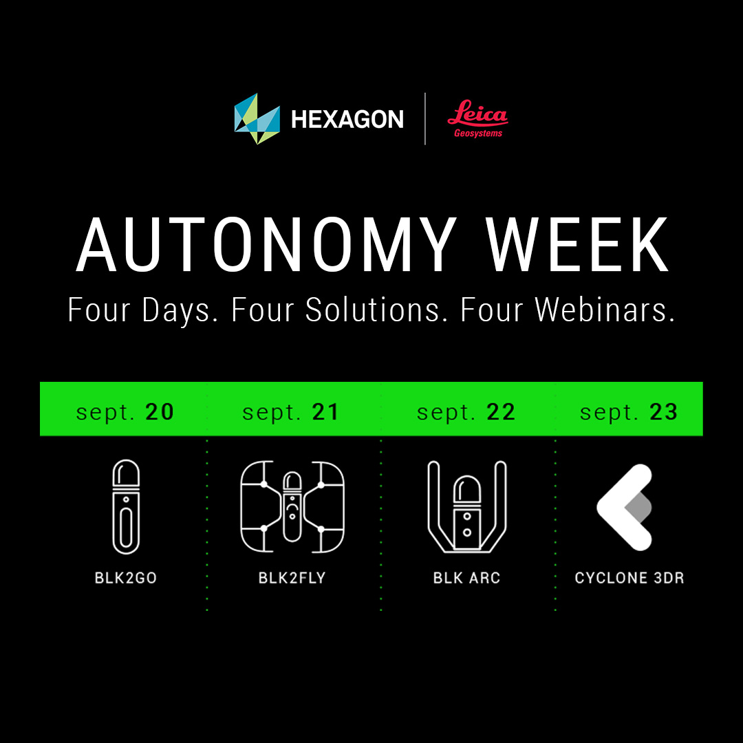 LeicaBLK's tweet photo. BLK Autonomy Week 2022 begins tomorrow! Tuesday through Friday, dive into all things #BLKAutonomy.

Join the Autonomous Future.➡ https://t.co/hNHVpNHhPY

#BeAutonomous https://t.co/YjwtBhEjm9